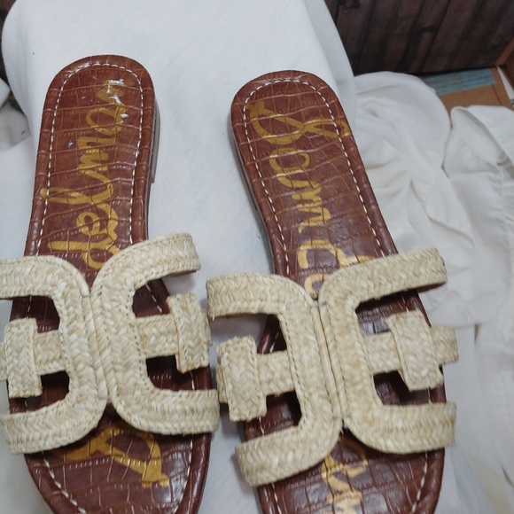 sam edelman raffia slides